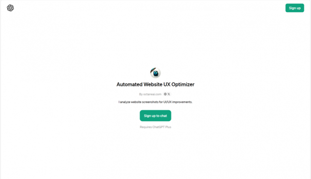 Automated Website UX Optimizer