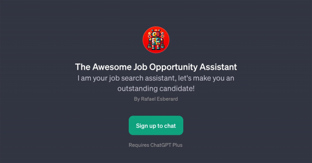 The Awesome Job Opportunity Assistant