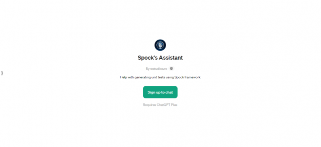 Spock's Assistant