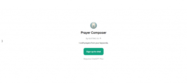 Prayer Composer