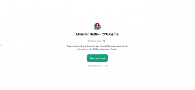 Monster Battle GPT