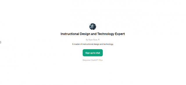 Instructional Design and Technology Expert GPT