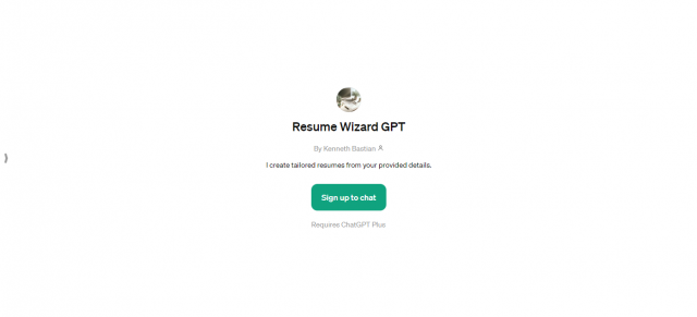 Resume Wizard GPT