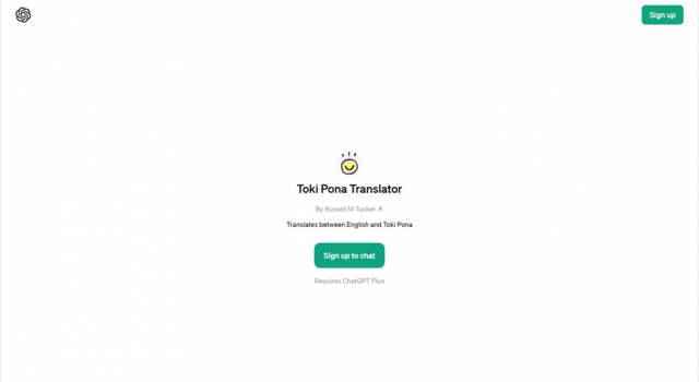 Toki Pona Translator