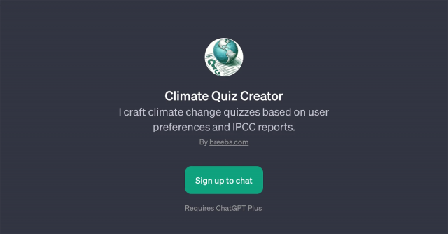 Climate Quiz Creator