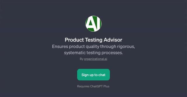 Product Testing Advisor