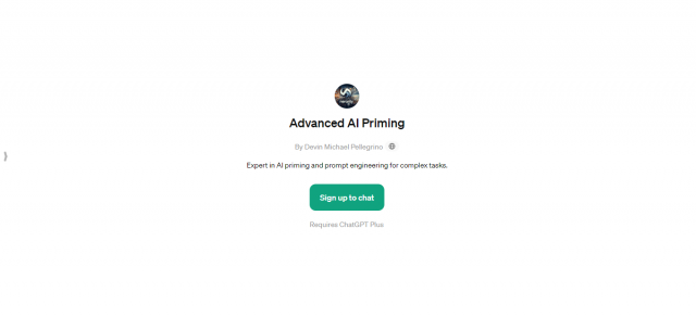 Advanced AI Priming Expert