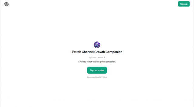 Twitch Channel Growth Companion