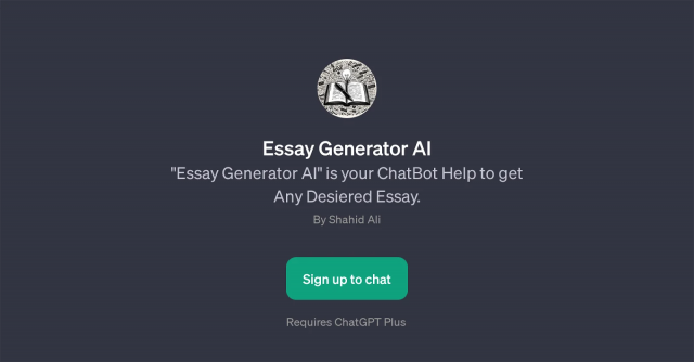 Essay Generator AI