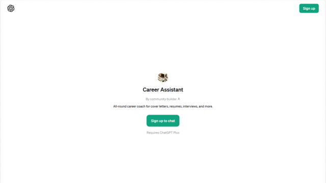 Career Assistant GPT