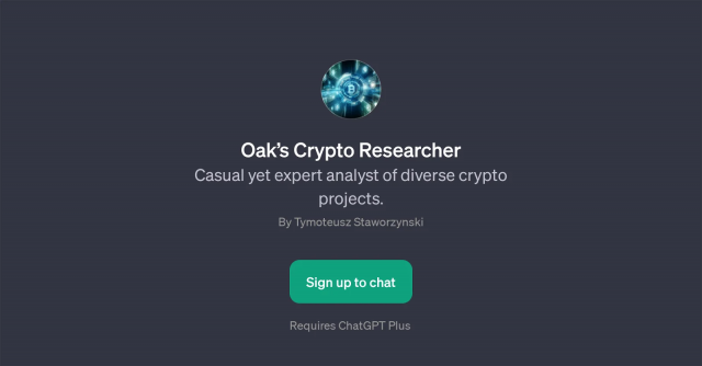 Oaks Crypto Researcher