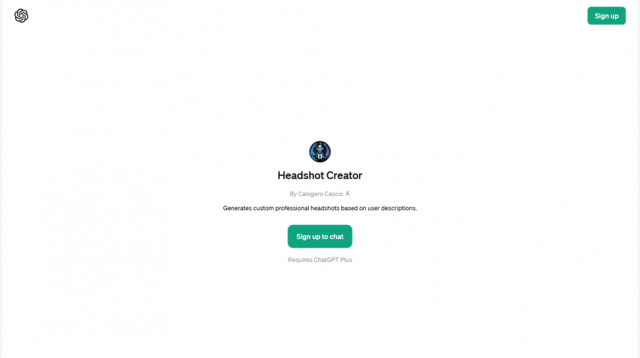 Headshot Creator