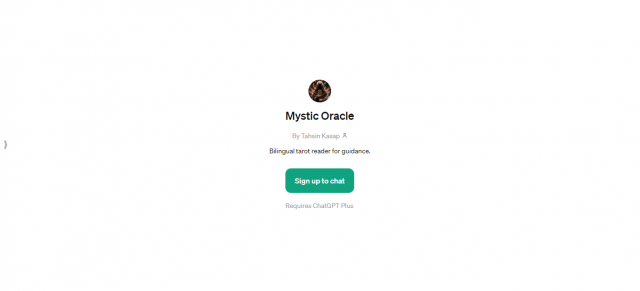 Mystic Oracle ChatGPT Plus