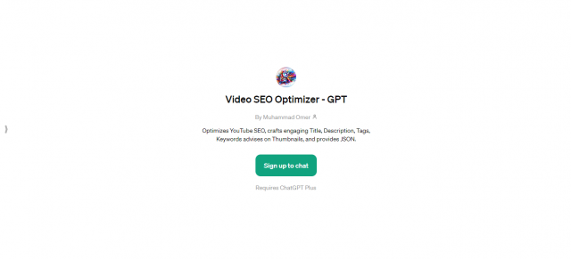 Video SEO Optimizer - GPT