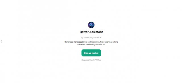 Better Assistant