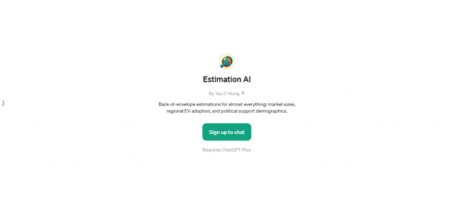 Estimation AI