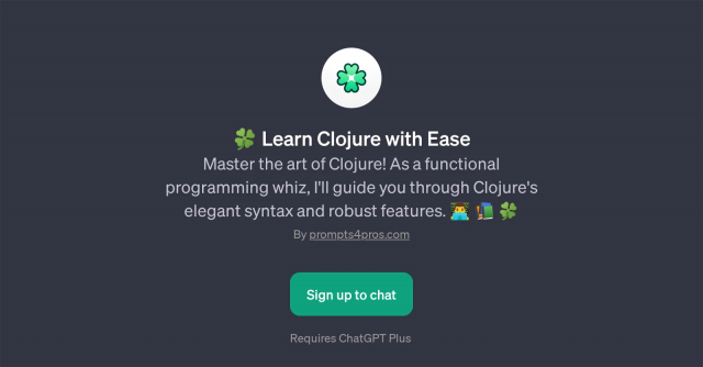 Learn Clojure with Ease