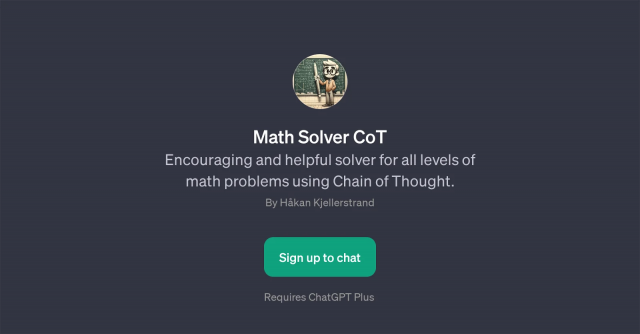 Math Solver CoT