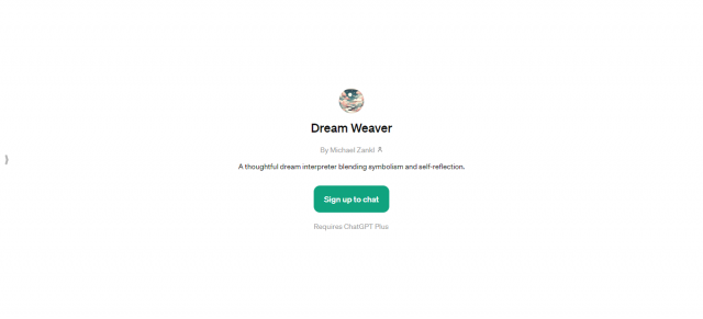 Dream Weaver ChatGPT Plus