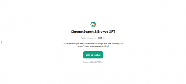 Chrome Unlimited Search & Browse GPT