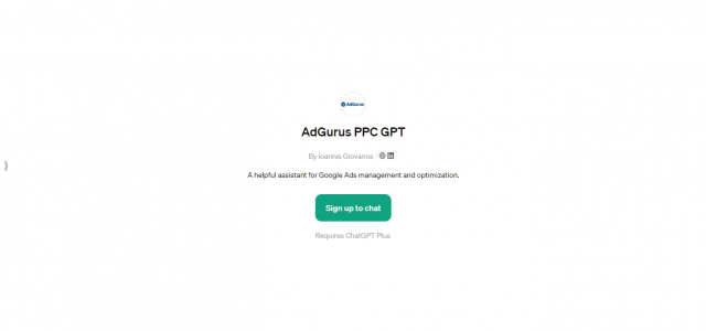 AdGurus PPC GPT