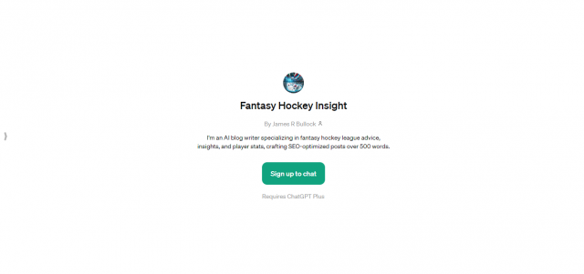 Fantasy Hockey Insight