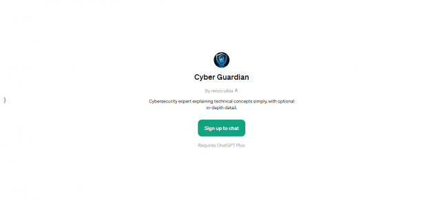 Cyber Guardian ChatGPT Plus