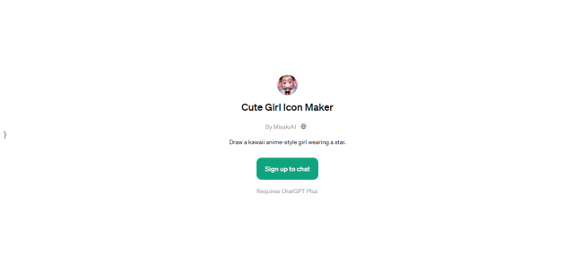 Cute Girl Icon Maker