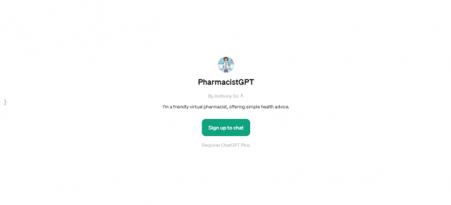 PharmacistGPT