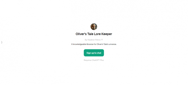 Oliver's Tale Lore Keeper