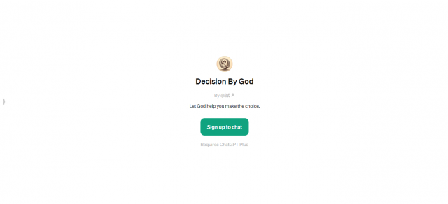 Decision By God