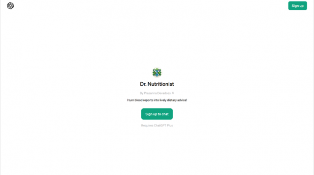 Dr. Nutritionist