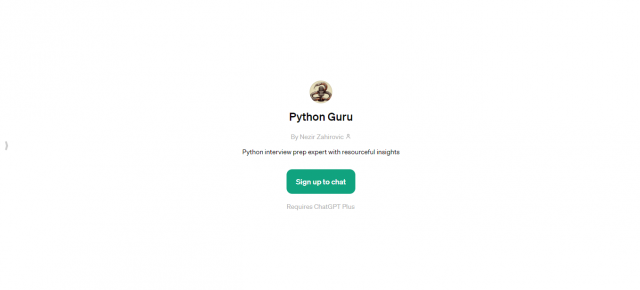 Python Guru ChatGPT Plus