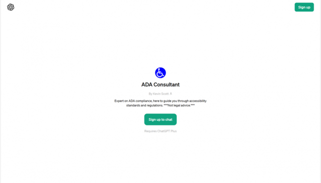 ADA Consultant