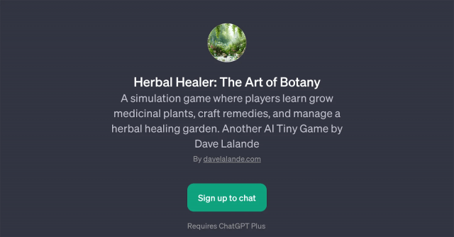 Herbal Healer: The Art of Botany