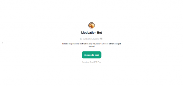 Motivation Bot