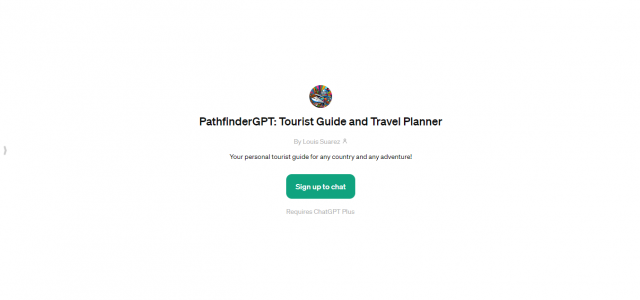 PathfinderGPT: Tourist Guide and Travel Planner