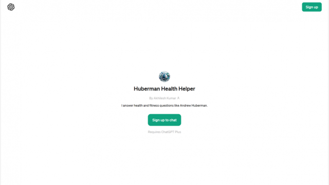 Huberman Health Helper