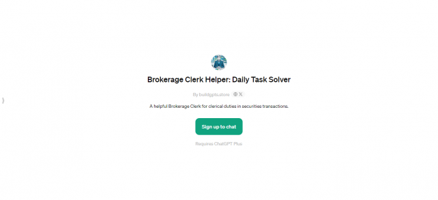 Brokerage Clerk Helper: Daily Task Solver