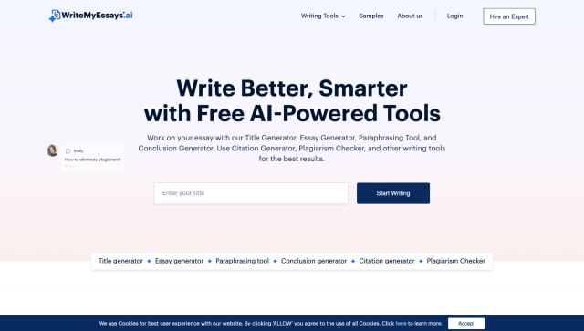 Write My Essays AI