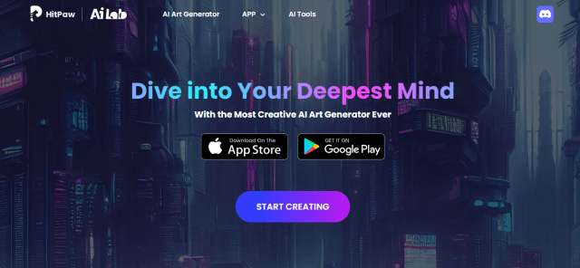 HitPaw AI Art Generator