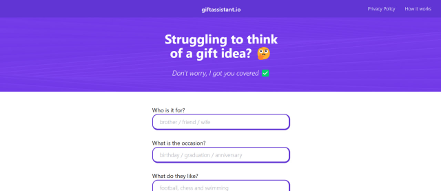 giftassistant.io