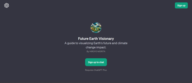 Future Earth Visionary