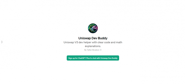 Uniswap Dev Buddy