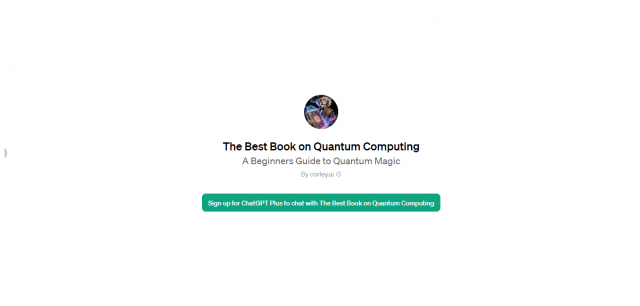 The Best Book on Quantum Computing GPT