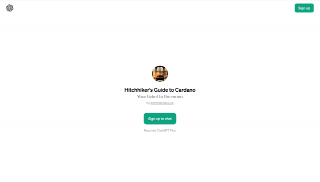 Hitchhiker's Guide to Cardano