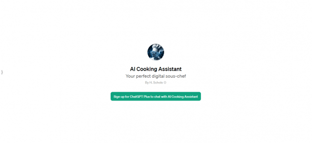 AI Cooking Assistant