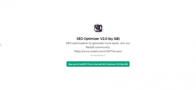 SEO Optimizer V2.0 (by GB)