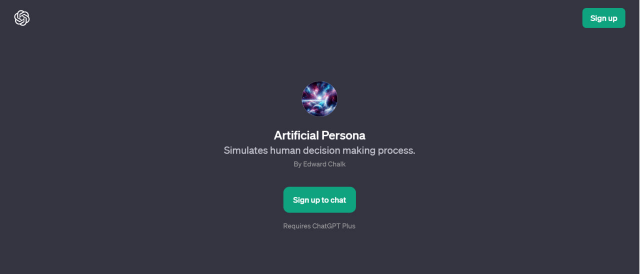 Artificial Persona