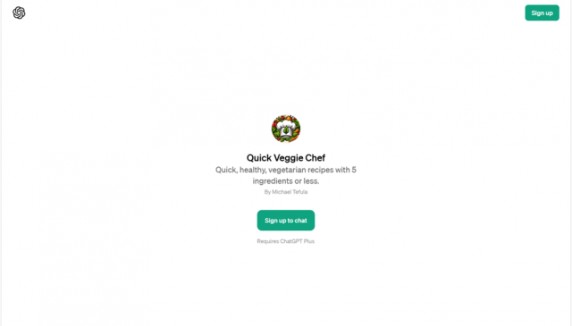 Quick Veggie Chef